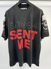 Satoshi Nakamoto – Satoshi Send Me STKULL Rhinestone OS T-Shirt Size: XL