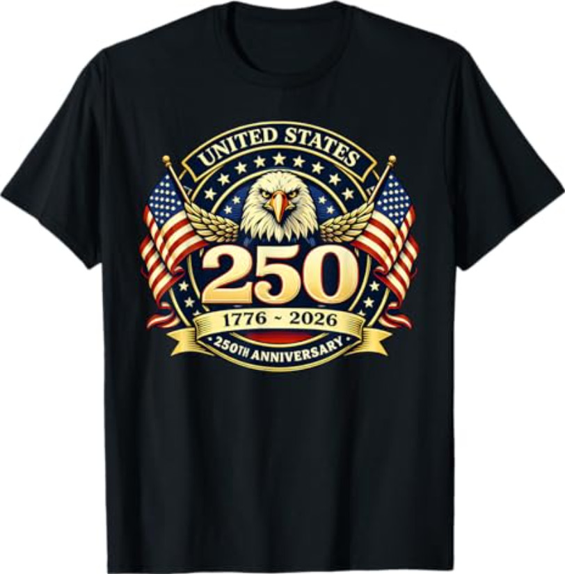 250 Anniversary USA Men Women 250 Years 250th Anniversary T-Shirt