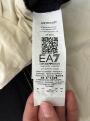 EA7 Emporio Armani Athletic Colour Block Logo T-Shirt