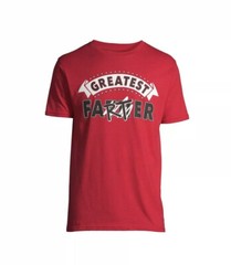 Way To Celebrate Fathers Day Size 3XL(54-56) Red Graphic Greatest Farter T-Shirt