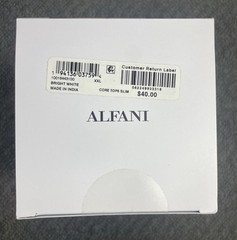 ALFANI Lot of 4 Men’s XXL 4-Pack Slim-Fit Solid Cotton Undershirts 16 Total NWT