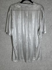 3 DELF USA Vintage Vibe Textured Shirts Men’s L Streetwear Shimmer Knit Lot Of 3