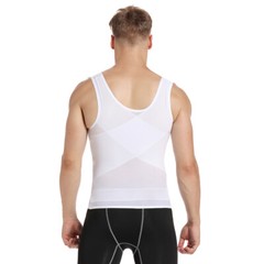 Fajas Para Hombres Faja Reductora De Hombre Men Body Shaper Tummy Control Tee