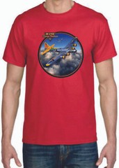 Adult DryBlend® T-Shirt – (B-17 SUPERFORTRESS BOMBER – WWII AIRPLANE/ PLANE)
