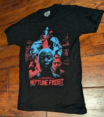 Neptune Frost Poster T-Shirt Black Cotton Swan Films Okayplayer Men’s Size Small
