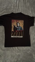 Halloween Michael Myers “The Boogeyman” T-shirt Adult M Black Tarot Card New