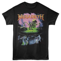 Megadeth – No More Mr Nice Guy – Black Adult Unisex Short Sleeve T-Shirt