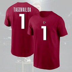NEW ITEM! Tua Tagovailoa #1 Atlanta Falcons 2026 Name & Number Gift For Fans