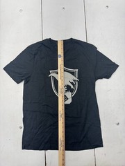 District Perfect Tri Black Graphic Print Short Sleeve Shirt Mens Size Small