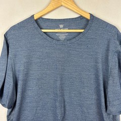 Mack Weldon Airknitx Crew Neck Short Sleeve Shirt Blue Men’s Size XL