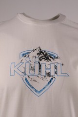 Kuhl Men’s White Blue Logo Klassik Fit (Retail $35) Size Small