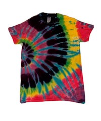 Tie dye shirt flashback mens womens unisex Size M colortone NWOT