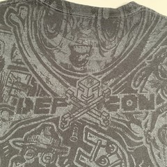 DEFCON 25 Hacker T-Shirt Men Large All Over Print Cyber Security Convention