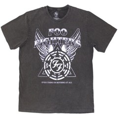 Foo Fighters – Everything Or Nothing At All – Charcoal Grey Stone Wash t-shirt