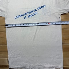 Vintage 70s Dannon Yogurt Road Runners Club Series Ohio Ringer T-Shirt – Large