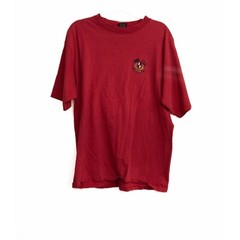 Vintage Ivy Crew Red Embroidered Crest T-Shirt Size XL