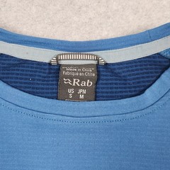 RAB Shirt Small Blue Orange Set of 2 Dihedral Crew Thermal Base Layer Hiking