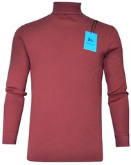 Mens Roll Neck Lightweight Baselayer Turtle Funnel Neck Winter Golf Top M – 3XL