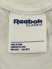 Reebok Classic Big Logo T Shirt Adult Medium Retro