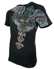 Xtreme Couture By Affliction Men’s T-Shirt SINNERS Tattoo Biker Black