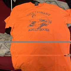 Abercrombie And Fitch Rare Banned Shirt ! The library check is out adult books