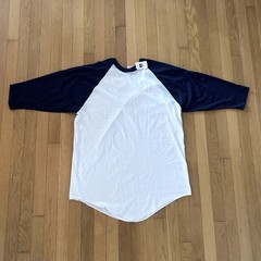Russell Nu Blend Baseball New Old Stock T Shirt Large Navy With Tags Mexico