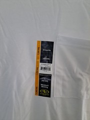 Mens Driworks Moisture Wicking White Pocket T-shirt Size Large (42-44)