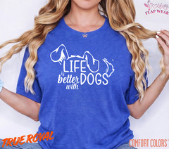 Unisex Cute Dog Lover T SHIRT,T shirt women,T shirt men,T shirt vintage Mom Dad