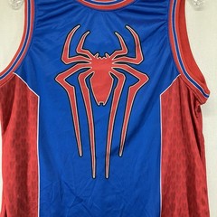 Spiderman Large 42/44 Jersey Marvel Comics Mad Engine Basketball
