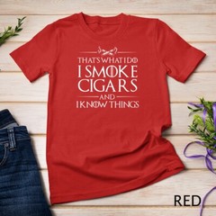 Smoke Cigars Smoker Shirt – Ideal Clever Class Men Gift Unisex T-shirt