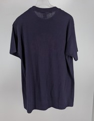 Vintage 70s 80s Ched By Anvil Captain Ships Wheel Nautical Tee Shirt Navy USA XL
