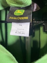 John Deere Tractor Graphic T-Shirt XL Green Quality Integrity Tradition NWOT