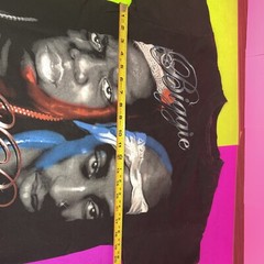 Biggie Tupac Rap Tee Shirt 2pac Original Flavor 2011 Xecutiv Music Group Medium