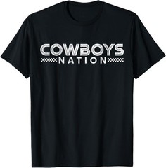 Cowboys Nation Supporter Design Dallas Classic Sports T-Shirt