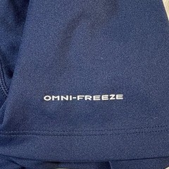 Columbia Navy Omni-Freeze Zero Performance Shirt Men’s Large Cooling Tee