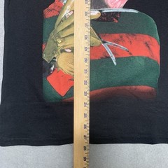 Freddy Krueger A Nightmare on Elm Street T Shirt Size S Black Horror Movie NEW