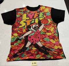 Fruity Pebbles Cereal The Flintstones Retro T Shirt Size Mens Small RARE