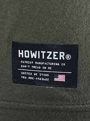 Howitzer Style Men’s T-Shirt Freedom Over Military Grunt MFG