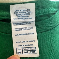Vintage Tommy Boy Callahan Auto Parts Sandusky OH Green Graphic T-Shirt Size 2XL