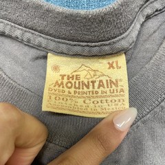 The Mountain Ouray Colorado T Shirt Men XL Brown Graphic Print Classic Crew Neck