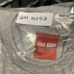 Nelk Boys FULL SEND Money Buys Happiness Shirt Size 2XL RARE Collab Limited Run