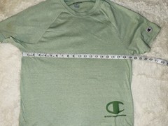 Champion T-Shirt Men’s Medium Green Solid Be your Own Champion Pullover Logo