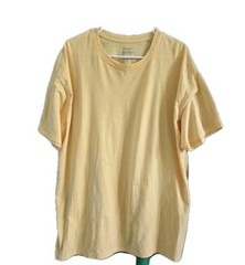 Men’s Hanes ComfortBlend T-Shrt (Heather Yellow, Size 2XL)