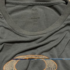 Oakley / Buckle Men’s Navy Logo Graphic Short Sleeve Cotton T-Shirt Size L