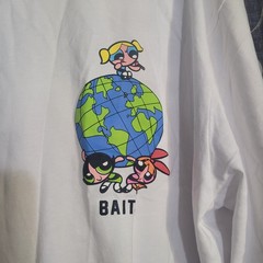 BAIT x The Powerpuff Girls Long-Sleeve T-shirt Size Large RARE