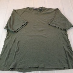 PIERRE CARDIN Rayon Blend Crew Neck Short Sleeve Ribbed Pullover Shirt Men’s XL