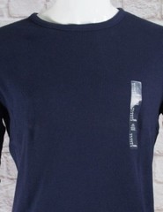 NWT Mens GAP Long Sleeve Thermal Shirt Solid Tapestry Navy Choose Size – 977479