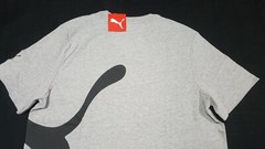 Puma Over Sized Logo Tee INF Future Puma-Gray Black- forever