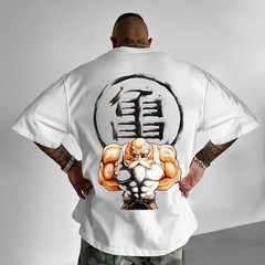 Urban Street Unisex Summer outfits men streetwear 80s 90s graphic tees cotton