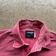 90s Wrangler Brushpopper Shirt Rare Striped